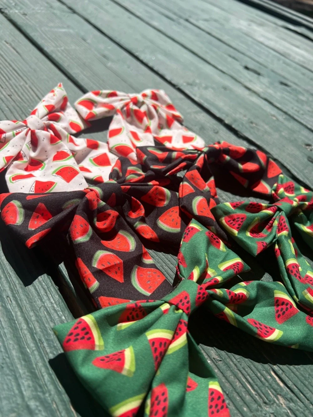 🍉Watermelon Bow Barrett clip🍉